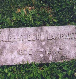 Major Albert Bond Lambert
